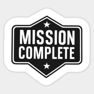 Mission Complete Magnet