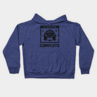 Mission Complete Kids Hoodie