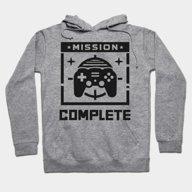Mission Complete Hoodie by Frank Ring