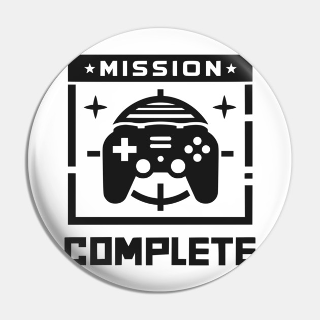 Mission Complete Pin by Frank Ring