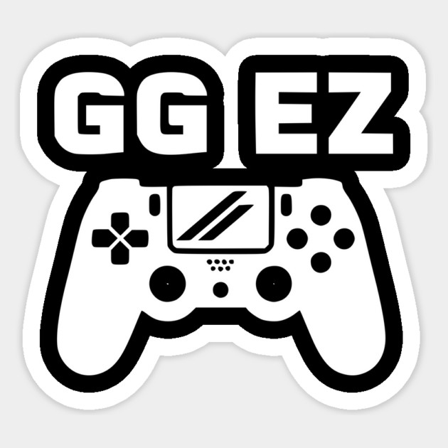 GG EZ Sticker by Frank Ring