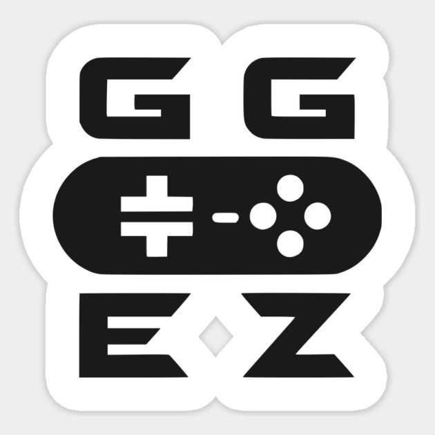 GG EZ Sticker by Frank Ring