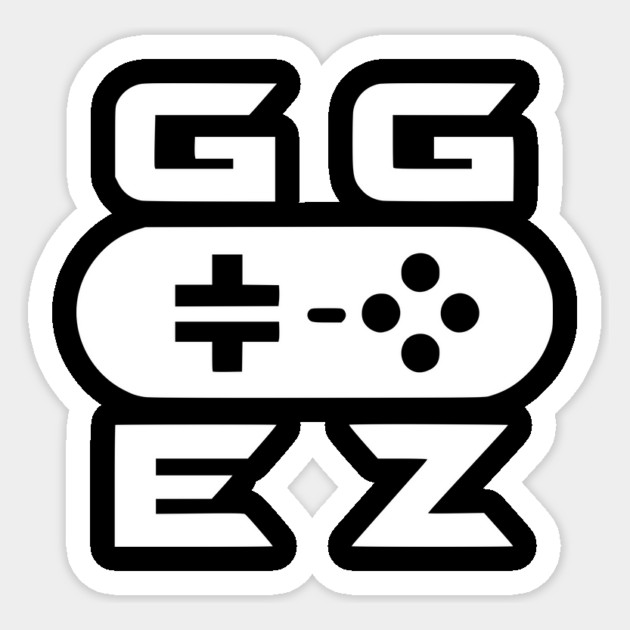 GG EZ Sticker by Frank Ring