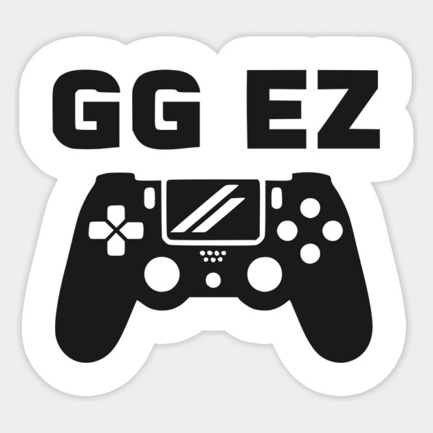 GG EZ Sticker by Frank Ring