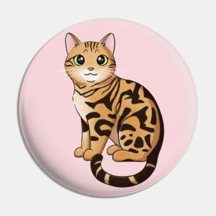 Bengal Cat Pin
