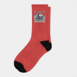 Don't Blame ME, I Voted For Bigfoot and Mothman! Socks