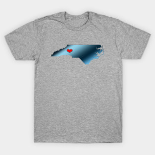 North Carolina Heart T-Shirt