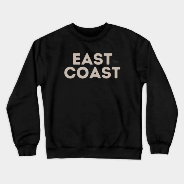 East Coast Crewneck Sweatshirt by Timeless Chaos