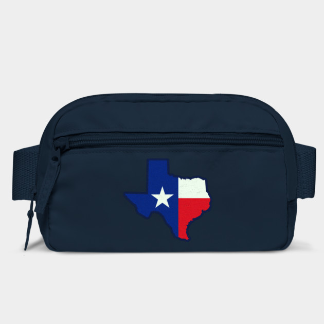 State Shape Texas Flag by DonWillisJrArt