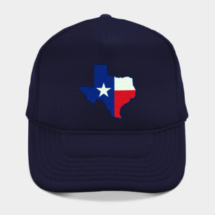State Shape Texas Flag Hat