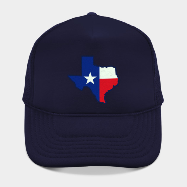 State Shape Texas Flag by DonWillisJrArt