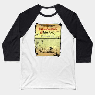 Fear and Loathing in Mordor Baseball T-Shirt