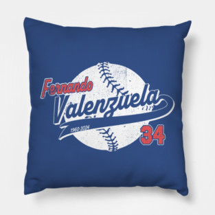 Fernando Valenzuela vintage style Pillow