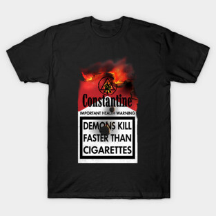 Constantine Warning T-Shirt