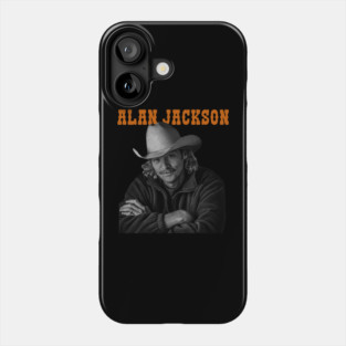 Alan Jackson 80s Phone Case