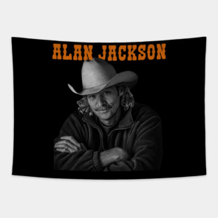 Alan Jackson 80s Tapestry