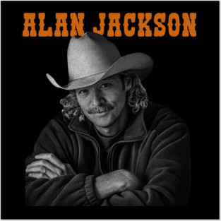 Alan Jackson 80s Posters and Art