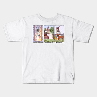 Midsommar Tarot Cards Kids T-Shirt