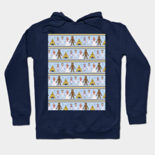 Midsommar Repeat Pattern #1 Hoodie