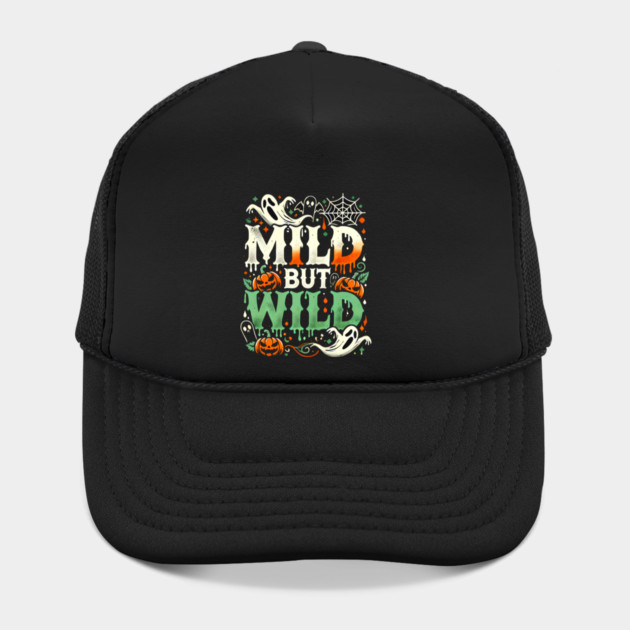 Funny Halloween Saying, Mild but Wild by logiamerch