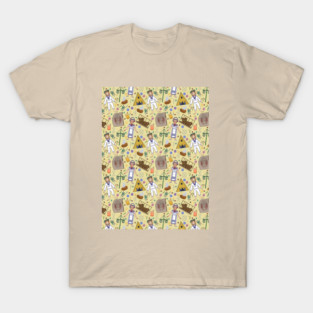 Midsommar Repeat Pattern #3 T-Shirt