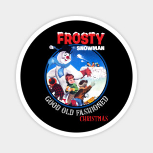 Frosty the Snowman Vintage Christmas Magnet