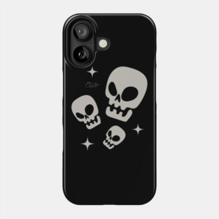 Creepy Skulls Phone Case