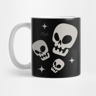 Creepy Skulls Mug