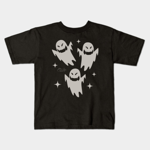 Ghosts Kids T-Shirt by Timeless Chaos