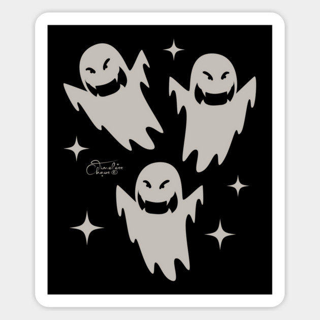 Ghosts Magnet by Timeless Chaos
