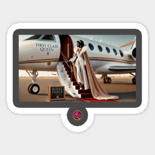 firstclassqueen royal force one Magnet