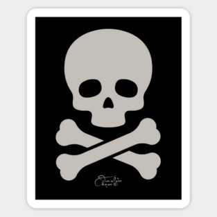 Skull and Cross Bones Sticker