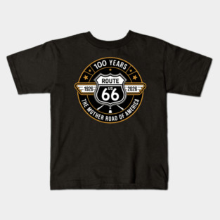 ROUTE 66 Special edition design for its 100th anniversary Kids T-Shirt