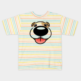 Face to Face - Dog Kids T-Shirt