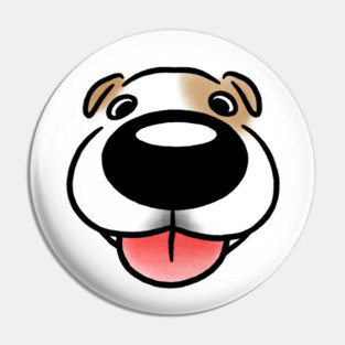 Face to Face - Dog Pin
