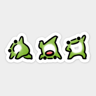 Dancing Frobbit Sticker