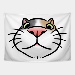 Face to Face - Cat Tapestry