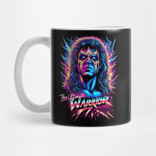 Ultimate Warrior Neon T-Shirt – Vibrant Warrior Graphic Tee Mug