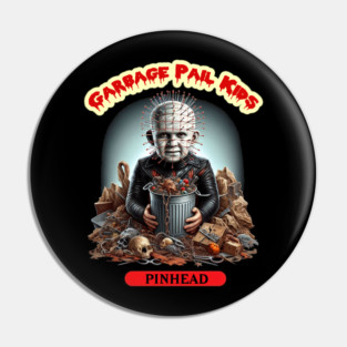 Garbage Pail Kids Pinhead T-Shirt – Horror Mashup Graphic Tee Pin