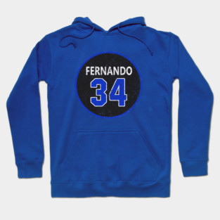 Vintage Fernando Number #34 Forever Hoodie