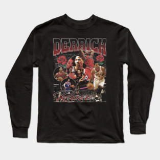 Derrick Rose Vintage Bootleg Long Sleeve T-Shirt