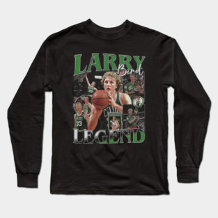 Larry Bird Larry Legend Long Sleeve T-Shirt