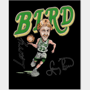 Larry Bird Throwback Posters and Art