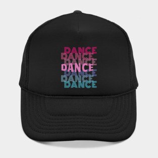 Dance With Retro Look Lettering Hat