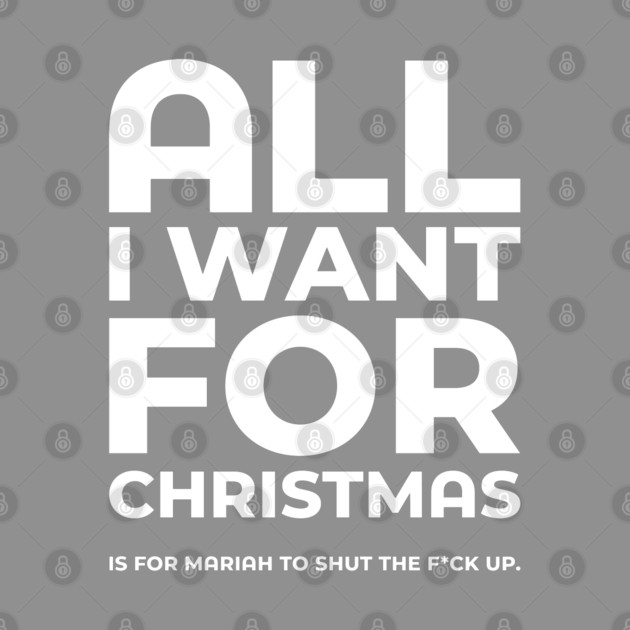 All I Want For Christmas Light Funny Festive by Butter Creative