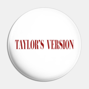taylors version cherry color Pin