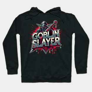 Epic Goblin Slayer Design - Dark Fantasy Warrior Art Hoodie