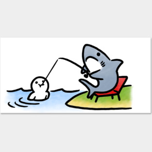 Humaning Fish Posters and Art