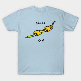 Shoes on T-Shirt