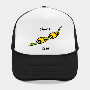 Shoes on Hat